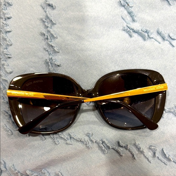 Michael Kors Black Sunglasses with Gold Accent in very good condition - Picture 1 of 5
